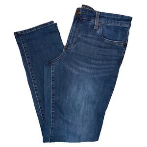Kut by the Kloth Jeans Blue Katy Boyfriend Straight Skinny Stretch Size 8